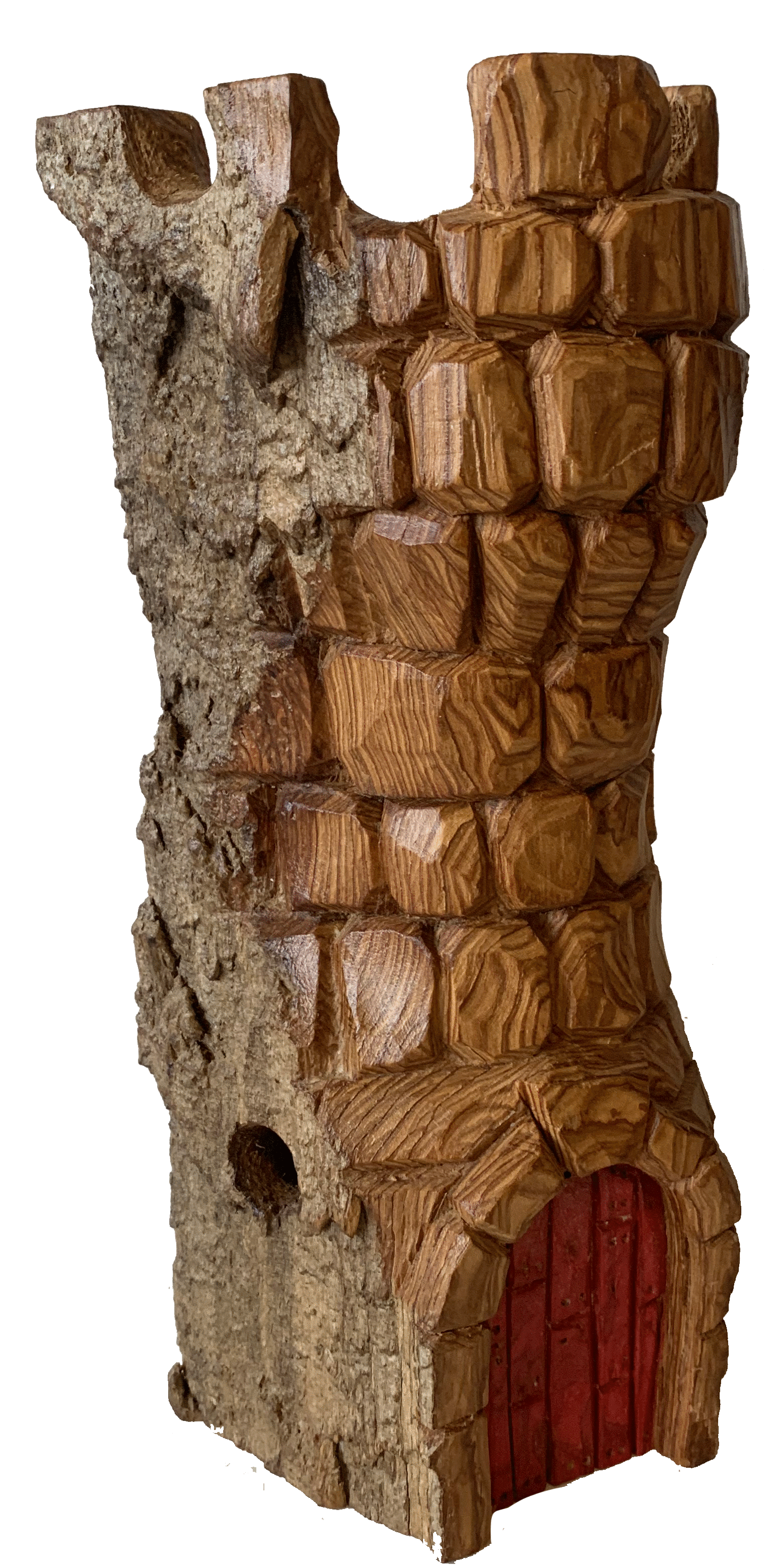 Bark Castle Carving